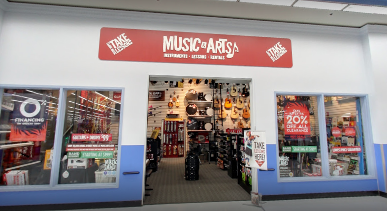 Band stores store